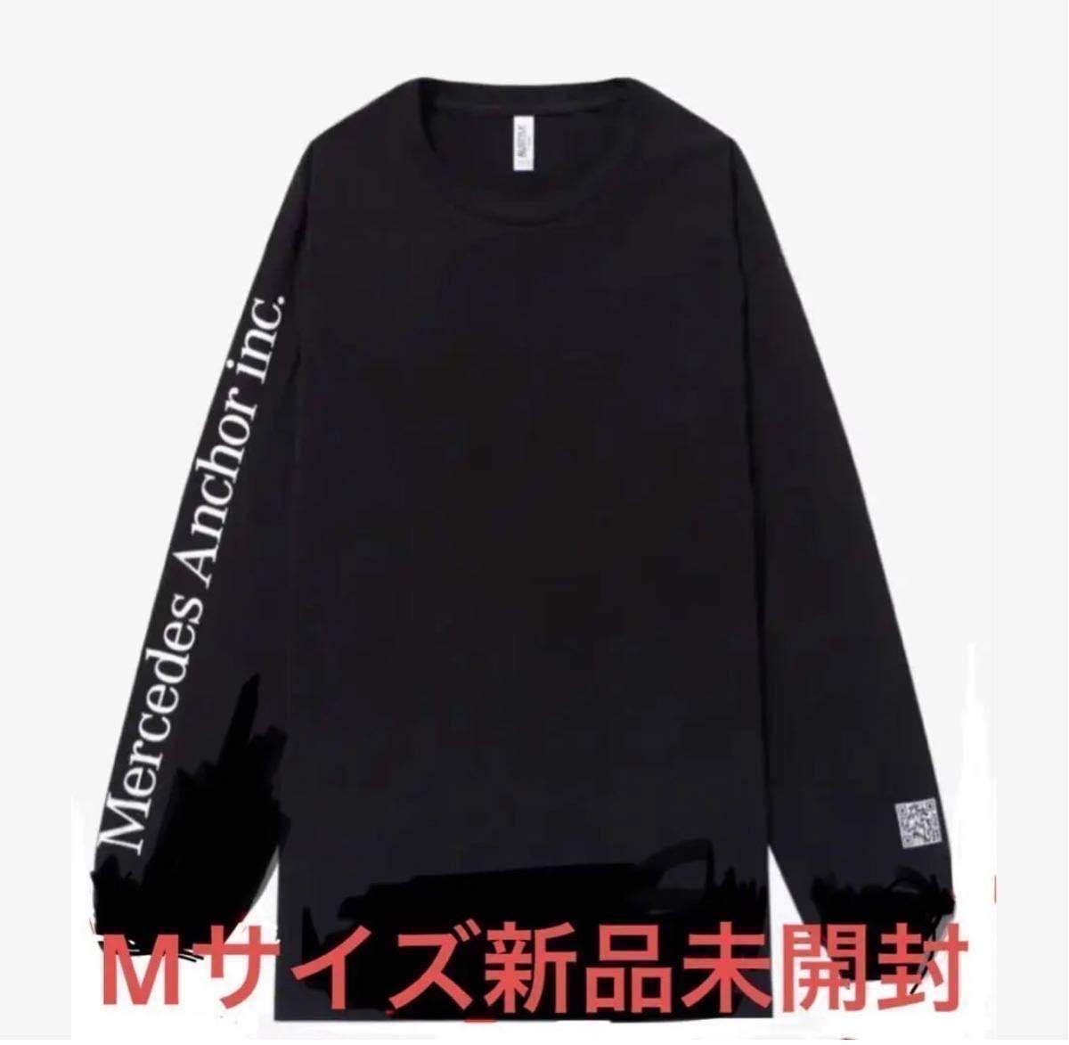 Mersedes Anchor Inc. L/S TEE M ブラックロンT Anchor Mercedes L⁄S POKET