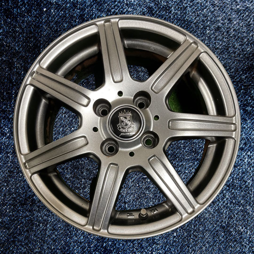 マナレイスポーツ 14インチ ホイール 14×4.5 PCD 100 4本セツト（検索  