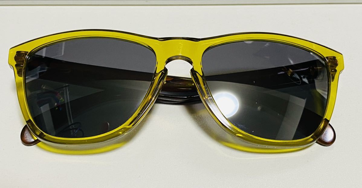 国内店舗購入　オークリー　フロッグスキン　アジアンフィット　クリアイエローフレーム・ブラックミラーレンズ