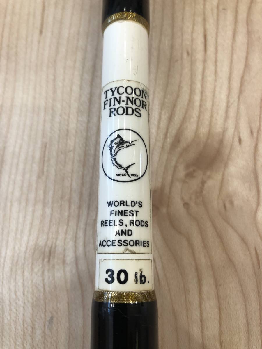 フィンノールトローリングロッド　Tycoon　３０lb FIN-NOR TYCOON フィンノール タイクーン 30lb トローリング