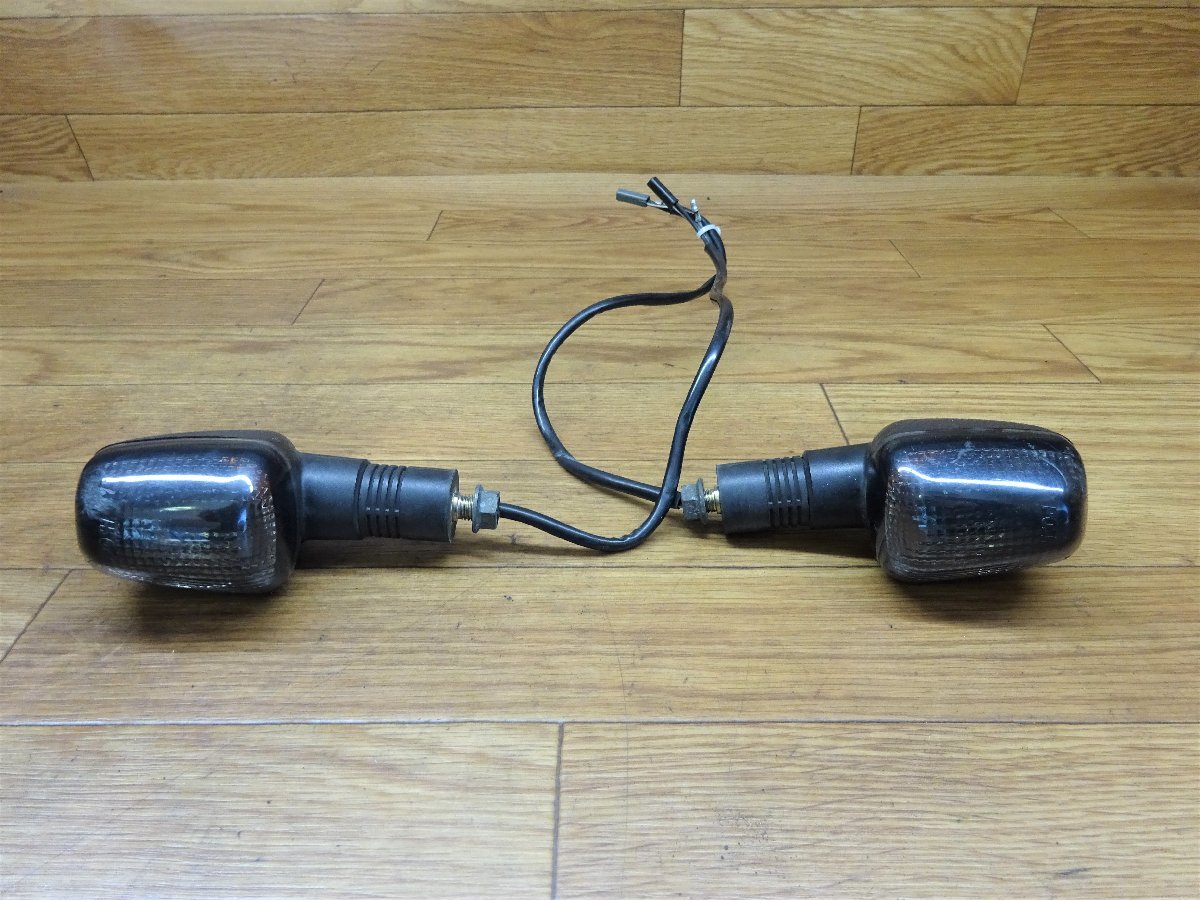 [S26] GSX1400 GY71A □ 純正 リアウインカー 左右 POSH スモークレンズ