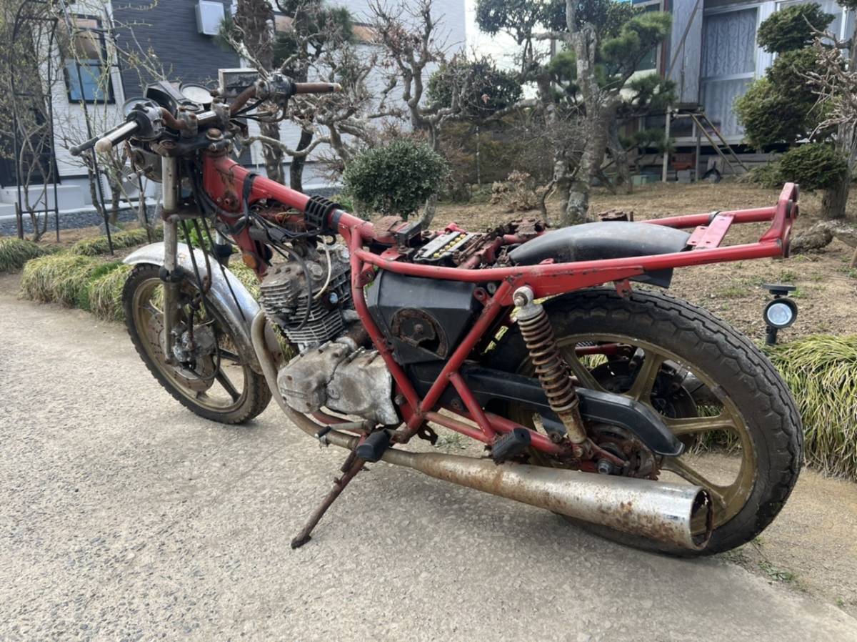 Z250FT/書類付き/ジャンク部品取り/レストアベース/カワサキ/当時/国内 