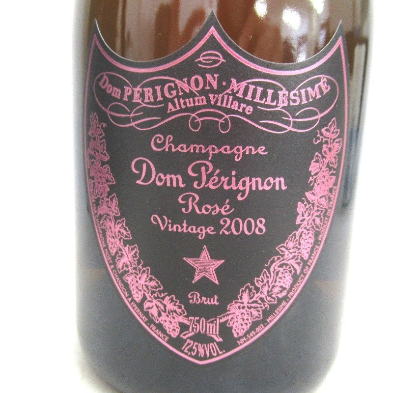 2008DomPerignonVintageルミナスドンペリヴィンテージ ドン・ペリニヨン ロゼ ヴィンテージ 2008 ルミナスラベル 750ml
