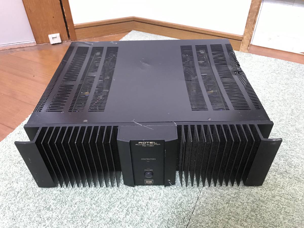 ROTEL RB-1080 ローテル パワーアンプ 中古オーディオ ブラック Silver