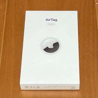 Apple エアタグ本体 Air Tag 4個セット 紛失防止 忘れ物防止タグ
