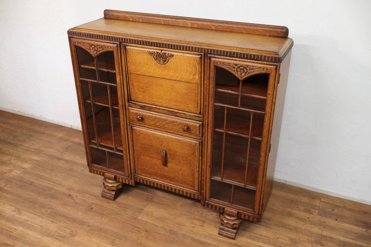 イギリス 1920's アンティーク サイドバイサイド ライティング