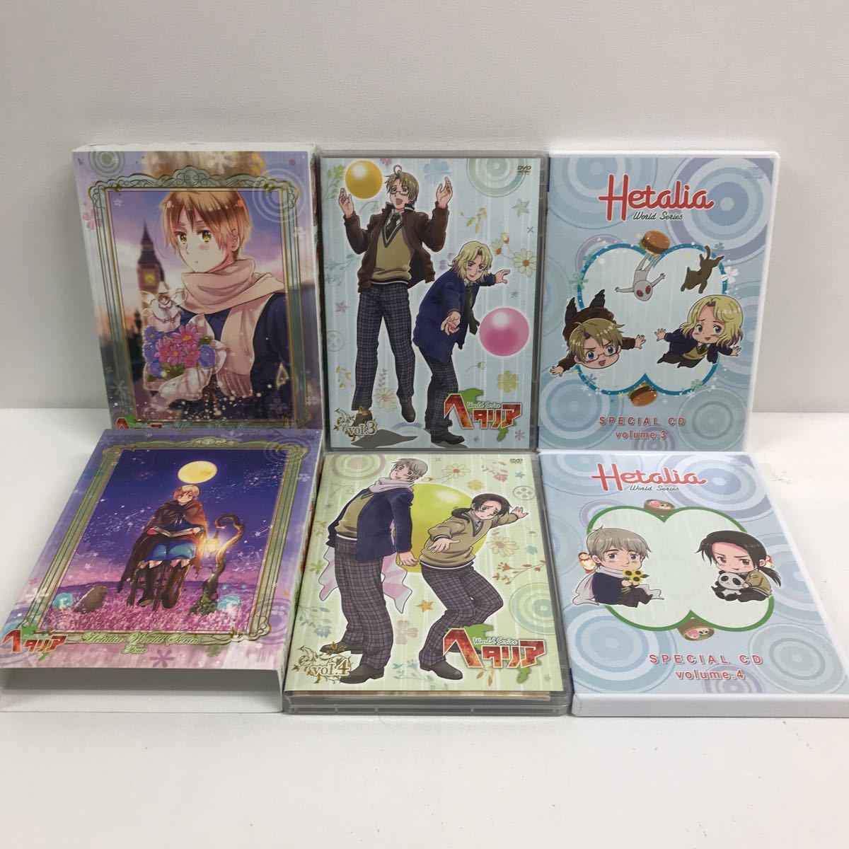 I0331E2 まとめ☆ヘタリア Axis Powers 全8巻 / World Series 全8巻 