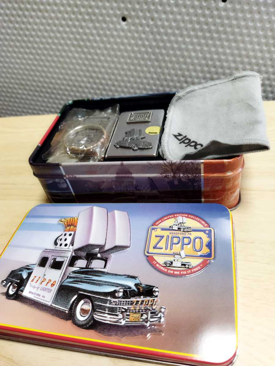 品質保証，人気 Zippo /ジッポー ZIPPO CAR 1998年製 ジッポーカー 宣伝車 ブリキ缶/zippo 未着火(その他)｜売買されたオークション情報、yahooの商品情報をアーカイブ公開 - オークファン Zippo