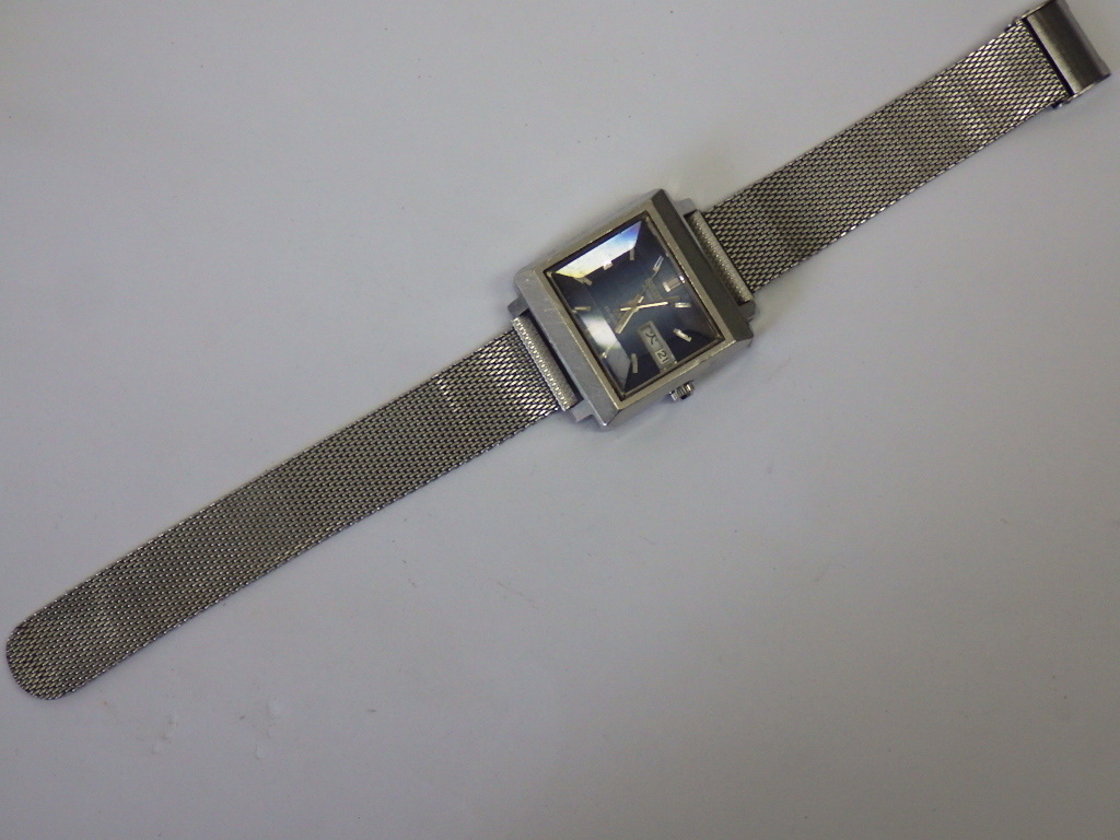 セイコー LM ロードマチック メンズ 自動巻 スクエア ヴィンテージ ジャンク ロードマチック SEIKO セイコー LM 自動巻き - 腕時計 稼働品希少