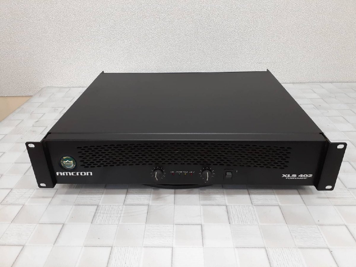 AMCRON XLS 402 パワーアンプ 【公式通販】