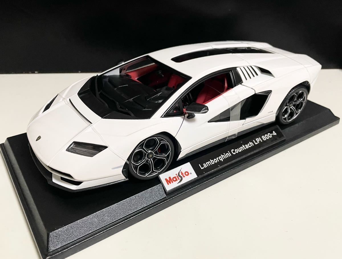 1／18 Maisto Lamborghini Countach 2022 LPI 800-4 ダイキャストミニカー