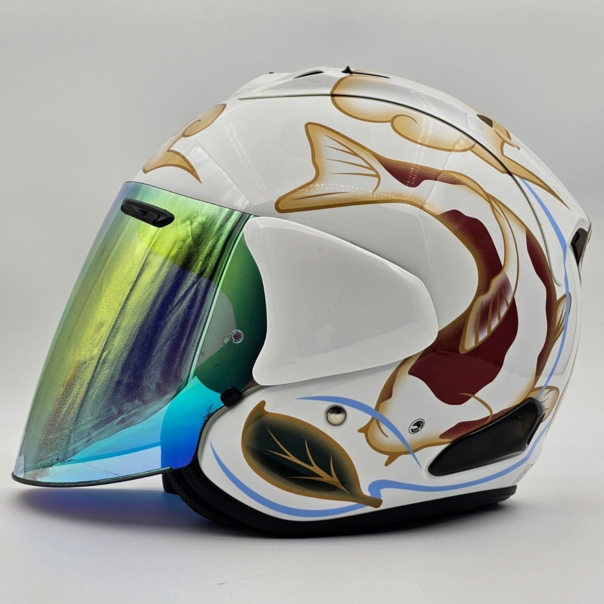 ARAI VZ-RAM NISHIKIGOI WHITE アライ 錦鯉 ホワイト Lサイズ(59-60cm 