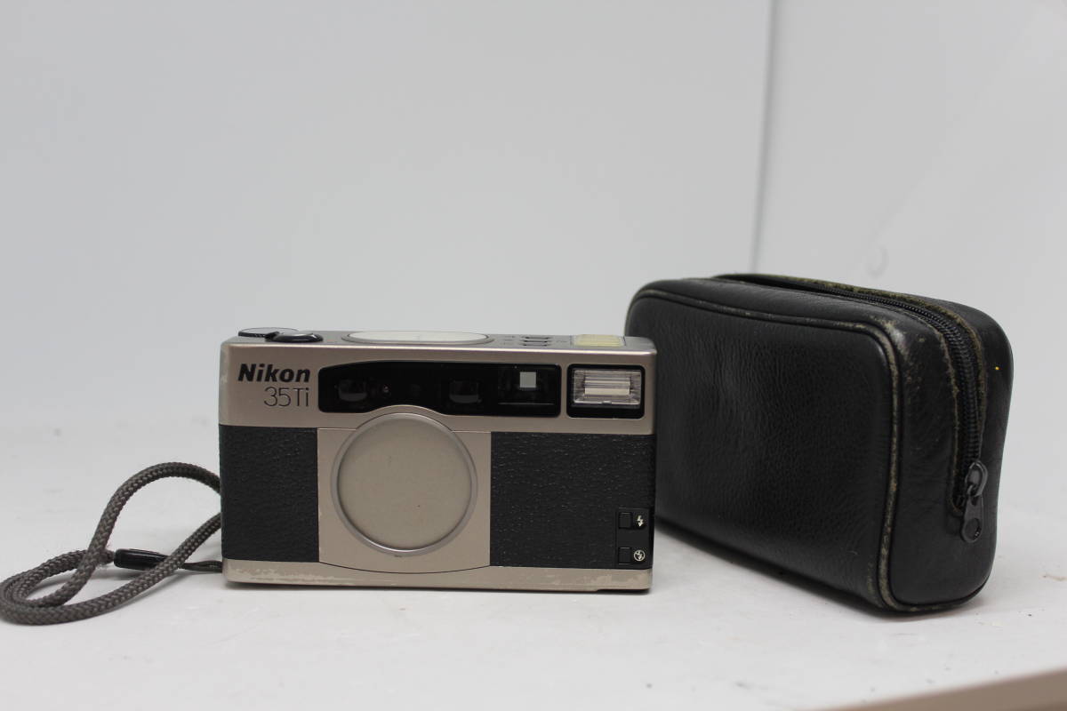 現状品 Nikon ニコン 35Ti フィルム コンパクトカメラ ソフトケース付き　中古 