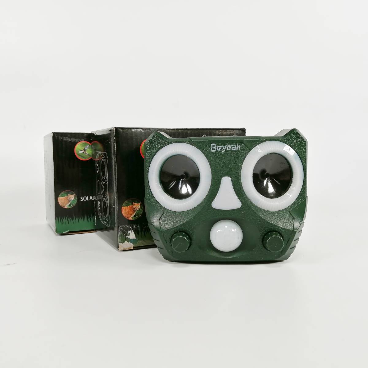 まとめ 動物撃退器 2点 猫除け カラス除け 超音波 鳥よけ 警告音 駆除 USB充電 ソーラー充電 ネズミ 防水