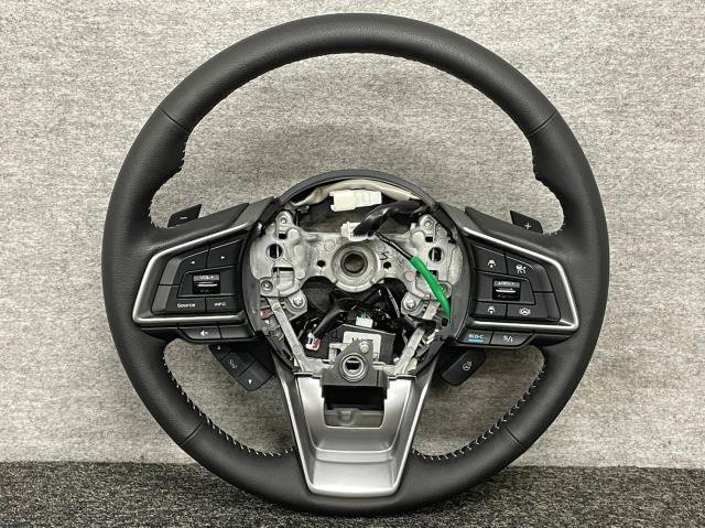 フォレスター 5AA-SKE 純正 ステアリング 動作確認済 (SK9/SK5/SJ5/SJG/ハンドル/内装