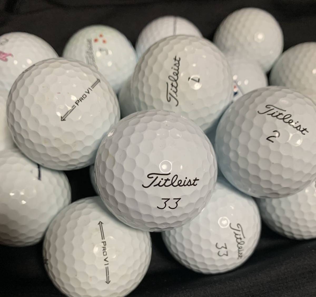 ロストボール タイトリスト V1 ゴルフボール Pro TITLEIST PRO 
