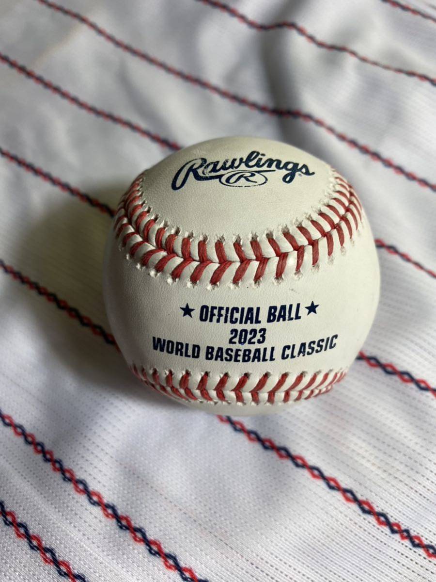 WBC 2023 牧秀悟 試合球 直筆サインボール 侍ジャパン 公式球 日本代表