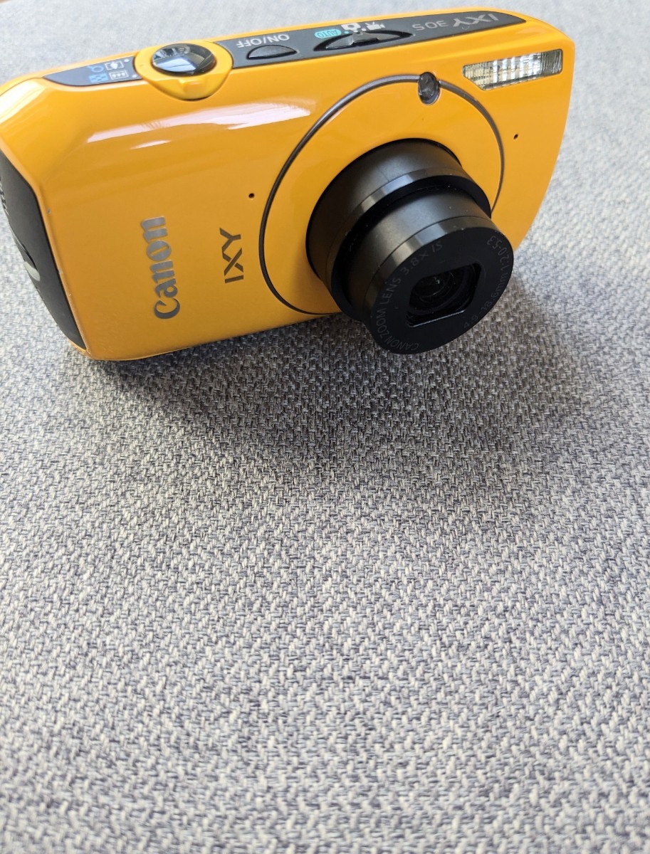 イエロー Canon IXY 30S コンパクトデジタルカメラ IXY30S キヤノン