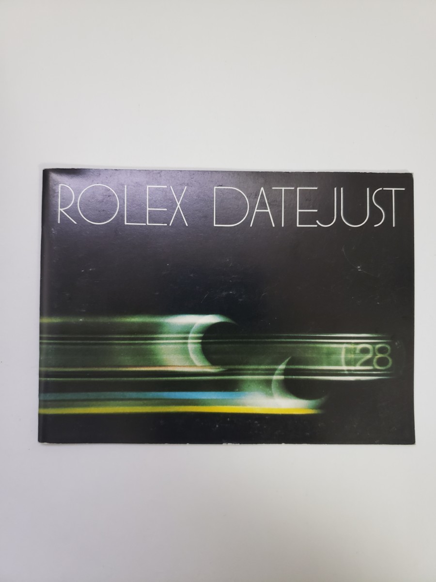 ロレックス 1984年 旧 デイトジャスト 冊子 ROLEX DATEJUST booklet