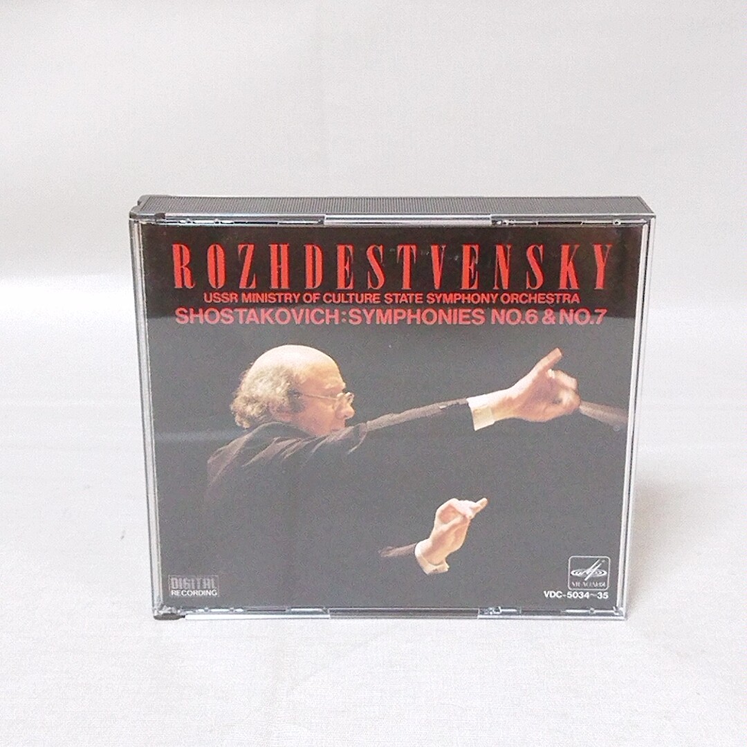 ロジェストヴェンスキー CD ⁄ ソビエト国立文化省交響楽団 ゲンナジー