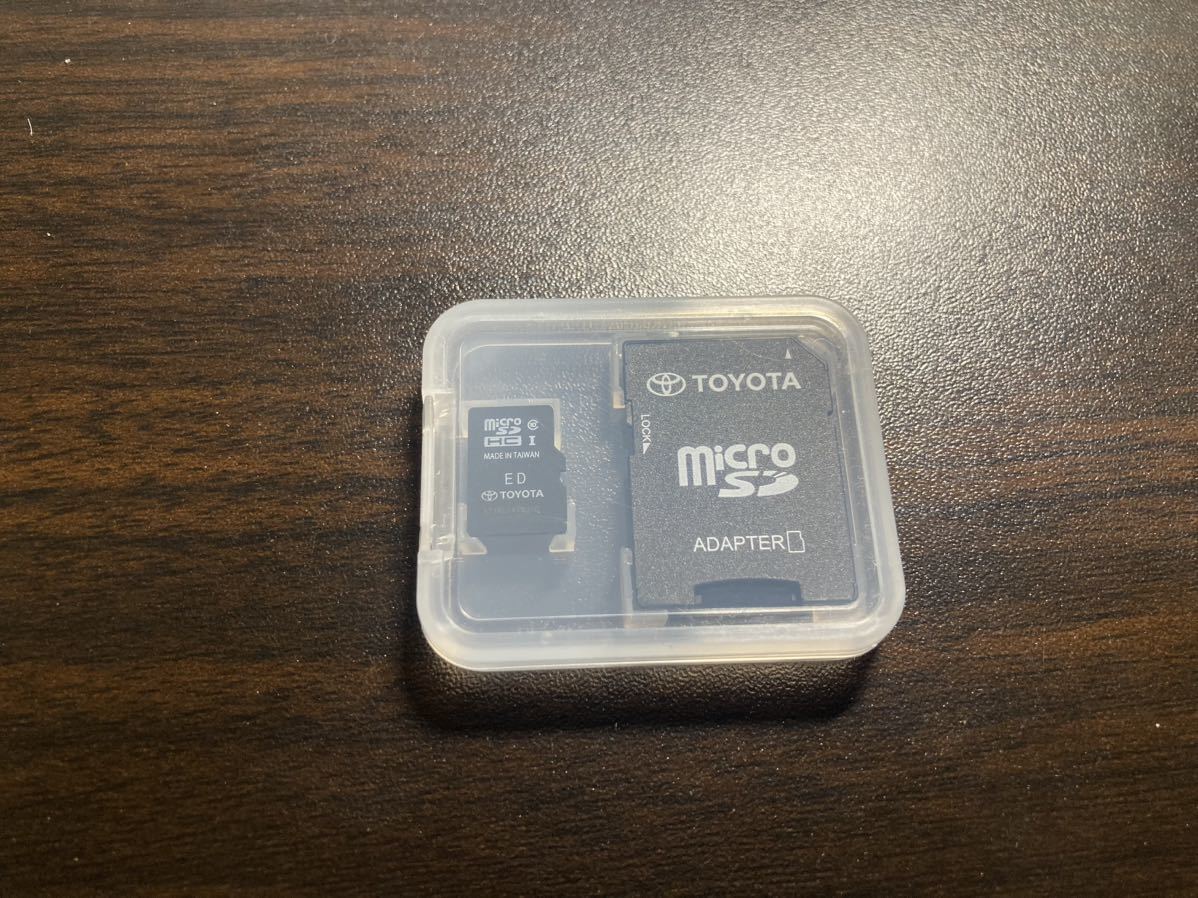 トヨタ純正 AWS210 クラウンHV ナビ 用 2018年登録車で使用 地図データ マイクロSD SDカード 86271-30893 全国送料無料
