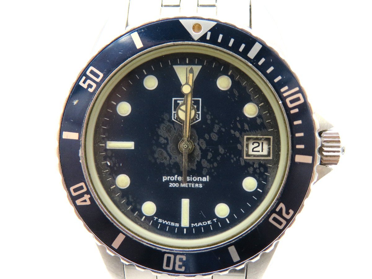 1円～【ジャンク扱い】TAG HEUER タグホイヤー レディース腕時計