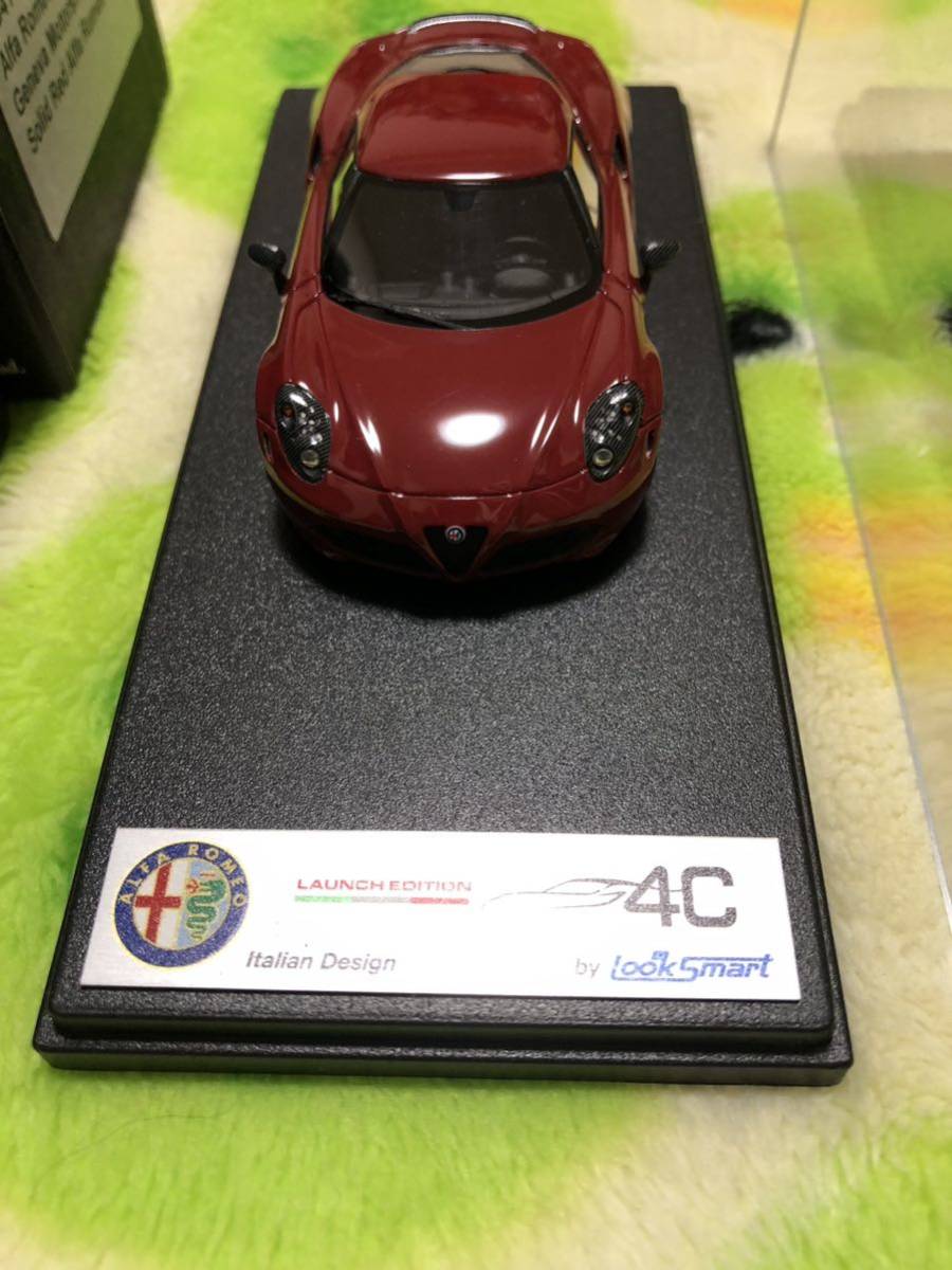  looksmart製 アルファロメオ4C ローンチエディション1/43(レーシングカー)｜売買されたオークション情報、yahooの商品情報をアーカイブ公開 - オークファン レーシングカー