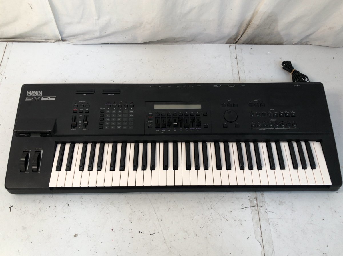 YAMAHA ヤマハ SY85 シンセサイザー キーボード●E034Z151
