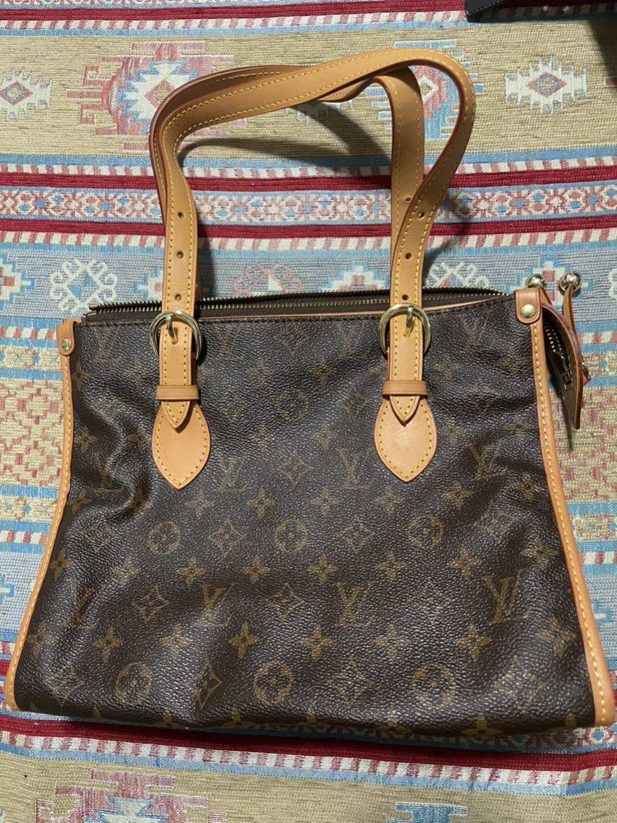 【1円スタート】LOUIS VUITTON ルイ・ヴィトン ポパンクール・オ M40007 ショルダーバッグ モノグラムキャンバス