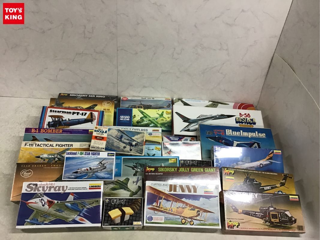 セール，限定SALE 1円〜 同梱不可 ジャンク ハセガワ 1/90 F-104 スターファイター LINDBERG 1/48 ヴォート F7U-1 カットラス他(プラモデル)｜売買されたオークション情報、yahooの商品情報をアーカイブ公開 - オークフ その他
