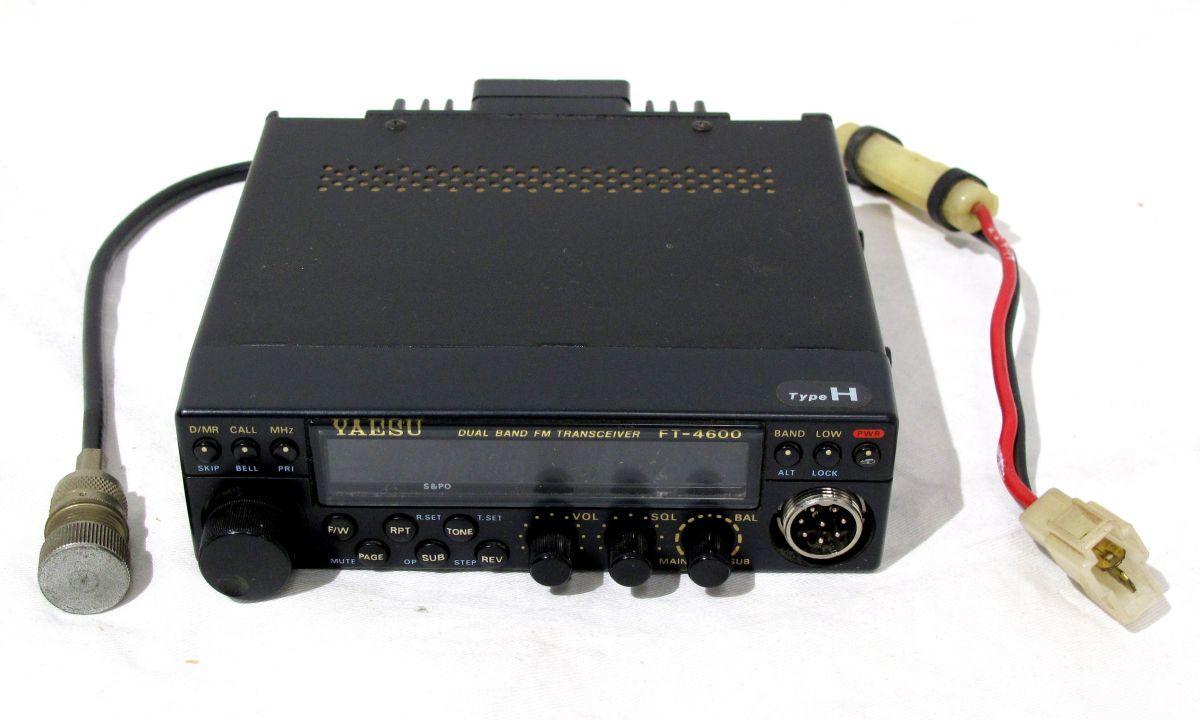 YAESU FT-4600 トランシーバー 3台 1円スタート 無線機 1点 YAESU ヤエス FT-4600H DUAL BAND デュアル