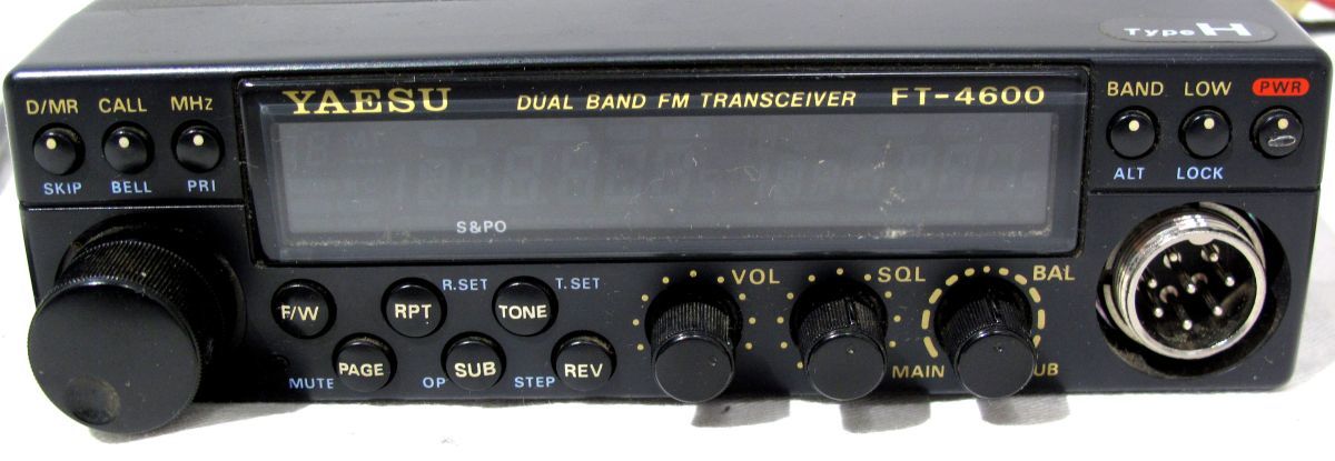 1円スタート 無線機 1点 YAESU ヤエス FT-4600H DUAL BAND デュアル