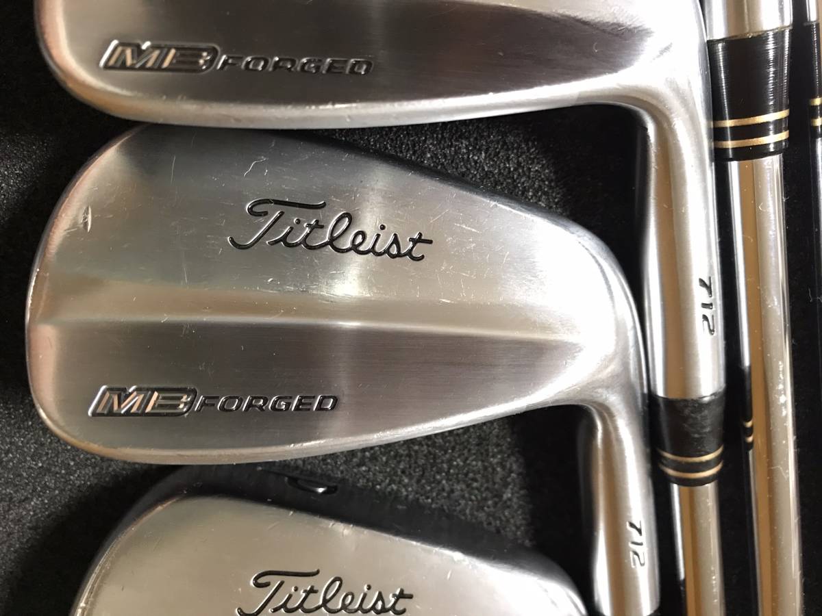 0 タイトリスト MB Titleist X 712MB | アイアン 6本 PROJECT 5.5 