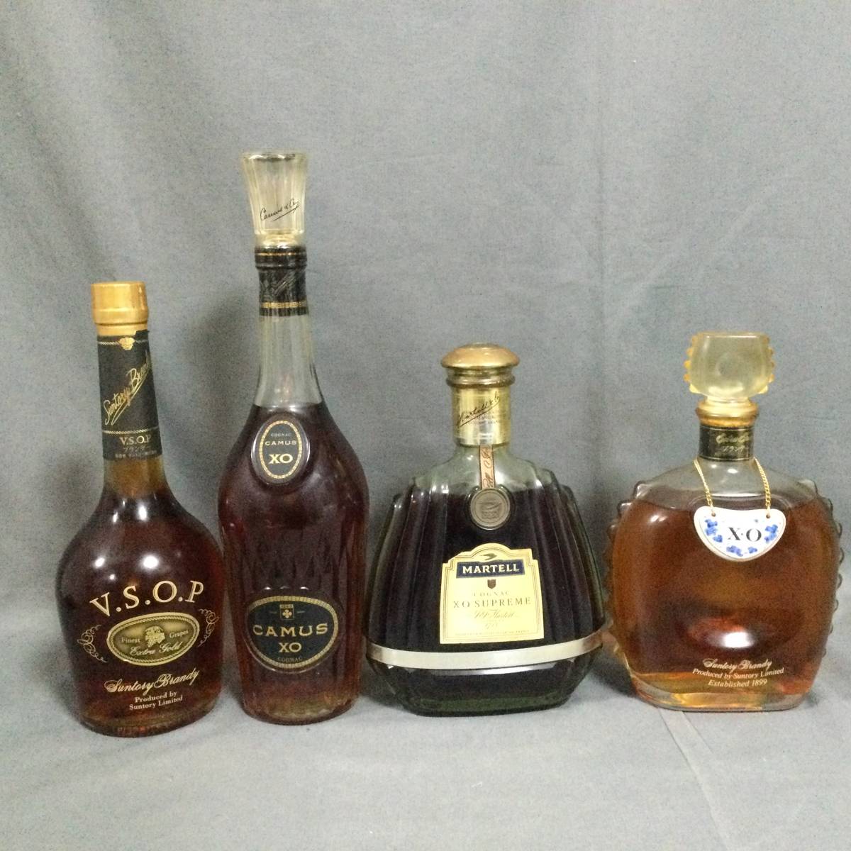 五 4/4 227822 お酒 CAMUS XO サントリーXO VSOP MARTELL コニャック