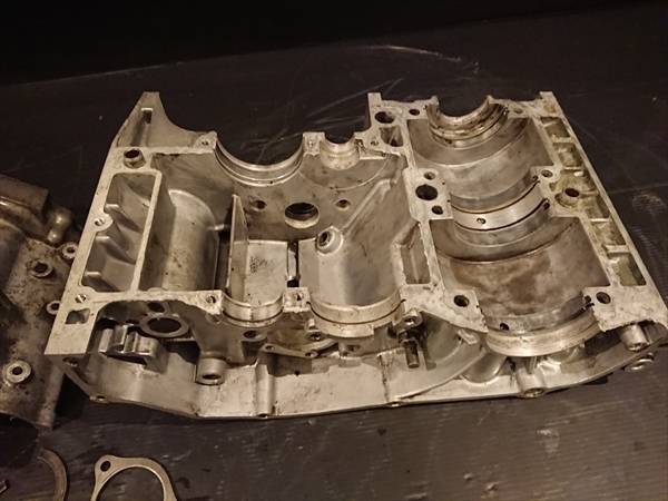 TZ350 383 1976年　ロードレーサー　エンジンの　窯　ケース　クランクケース 初期RZ250のチューニングに