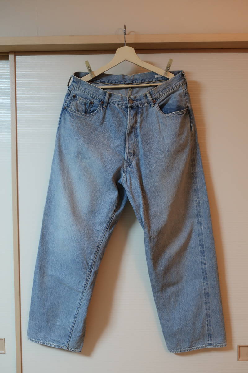 美品】サイズ3 COMOLI ブリーチデニム 23ss COMOLI コモリ ブリーチ