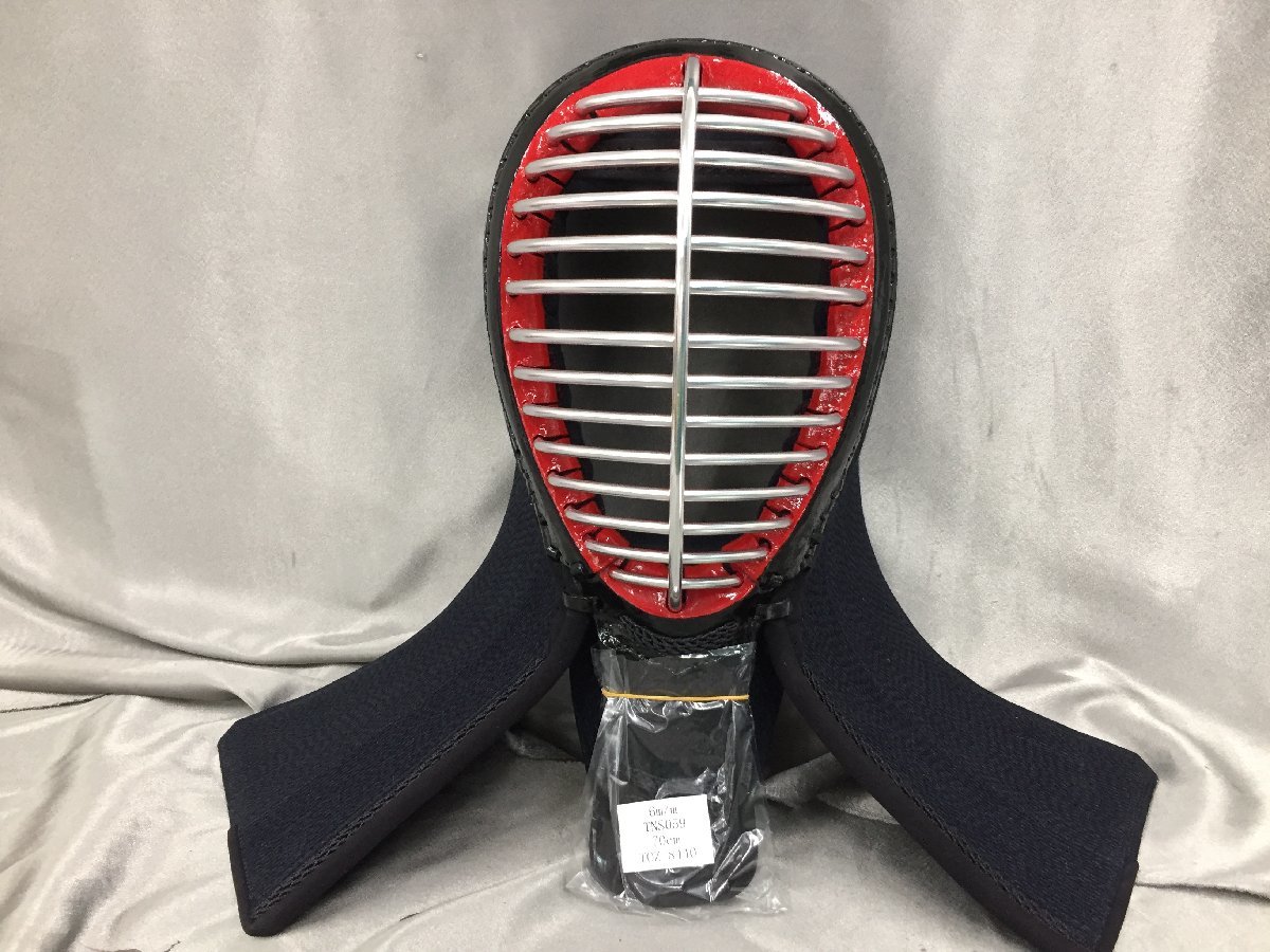 05-232 ★I　未使用品　武道 武道具 武道用品 剣道 剣道具 剣道用品 剣道防具 防具 面 お面 剣道面 豪 6mm 70cm