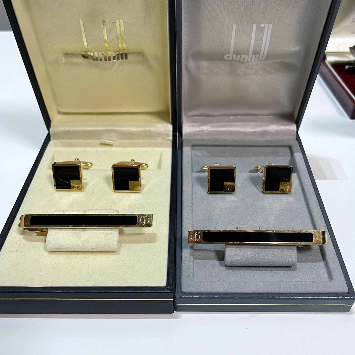 dunhill ダンヒル YSL等 ネクタイピン、カフスボタン おまとめ6セット 