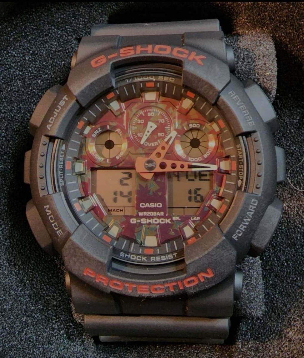 美品G-SHOCK Kyo Momiji 紅葉 DW-6900TAL-4JR DW-6900TAL-4JR