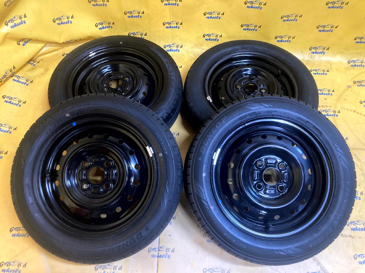 【新作登場，人気】 Ｋ-546 2020年製 155/65R14 DUNLOP ENASAVE EC300+ 鉄ホイール 14x4.5J+ 4/100 ハブ径約54mm 軽自動車に(ラジアルタイヤ)｜売買されたオークション情報、yahooの商品情報をアーカイブ公開 - オークファン 4穴