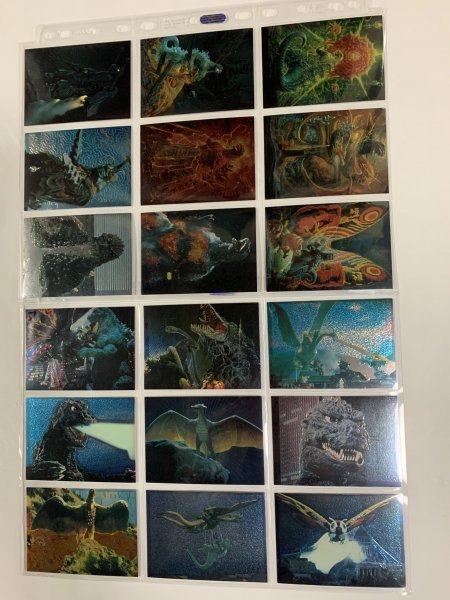 ▽アマダ ゴジラ GODZILLA 1996 クロミウム カード 54種(特撮)｜売買