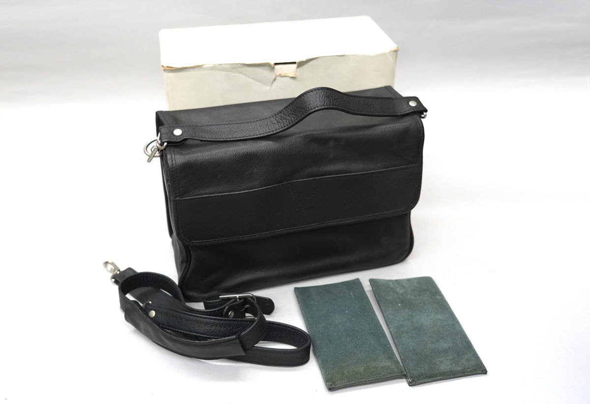 【48】 レモン社　レンジファインダー ライカ 用　本革カメラバッグ