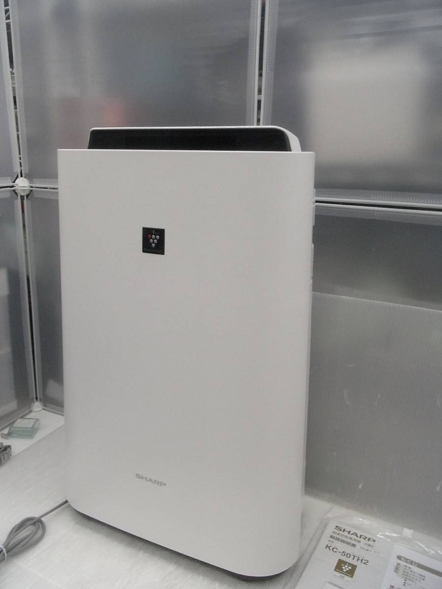 美品 シャープ 加湿 空気清浄機 プラズマクラスター7000 加湿～15畳/空気清浄～23畳