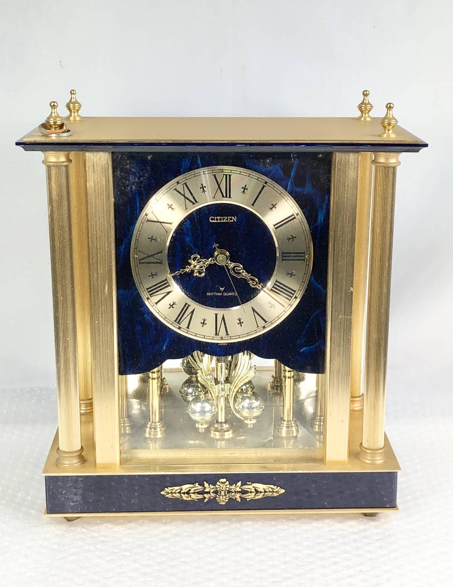☆中古品☆CITIZEN シチズン リズム時計 クロック 4RN414-023 置き時計