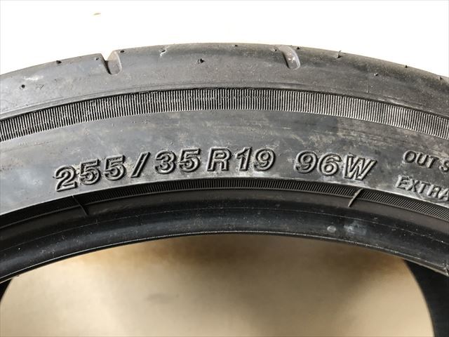 激安大特価，人気 激安中古タイヤ　　255/35R19 96W ヨコハマ　ADVAN NEOVA AD09 22年製　　2本