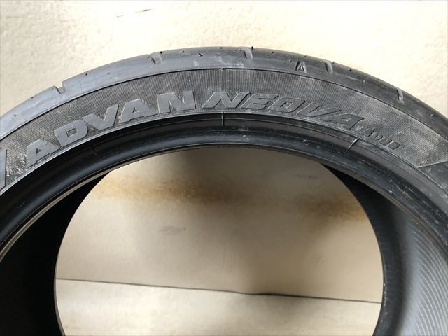激安大特価，人気 激安中古タイヤ　　255/35R19 96W ヨコハマ　ADVAN NEOVA AD09 22年製　　2本