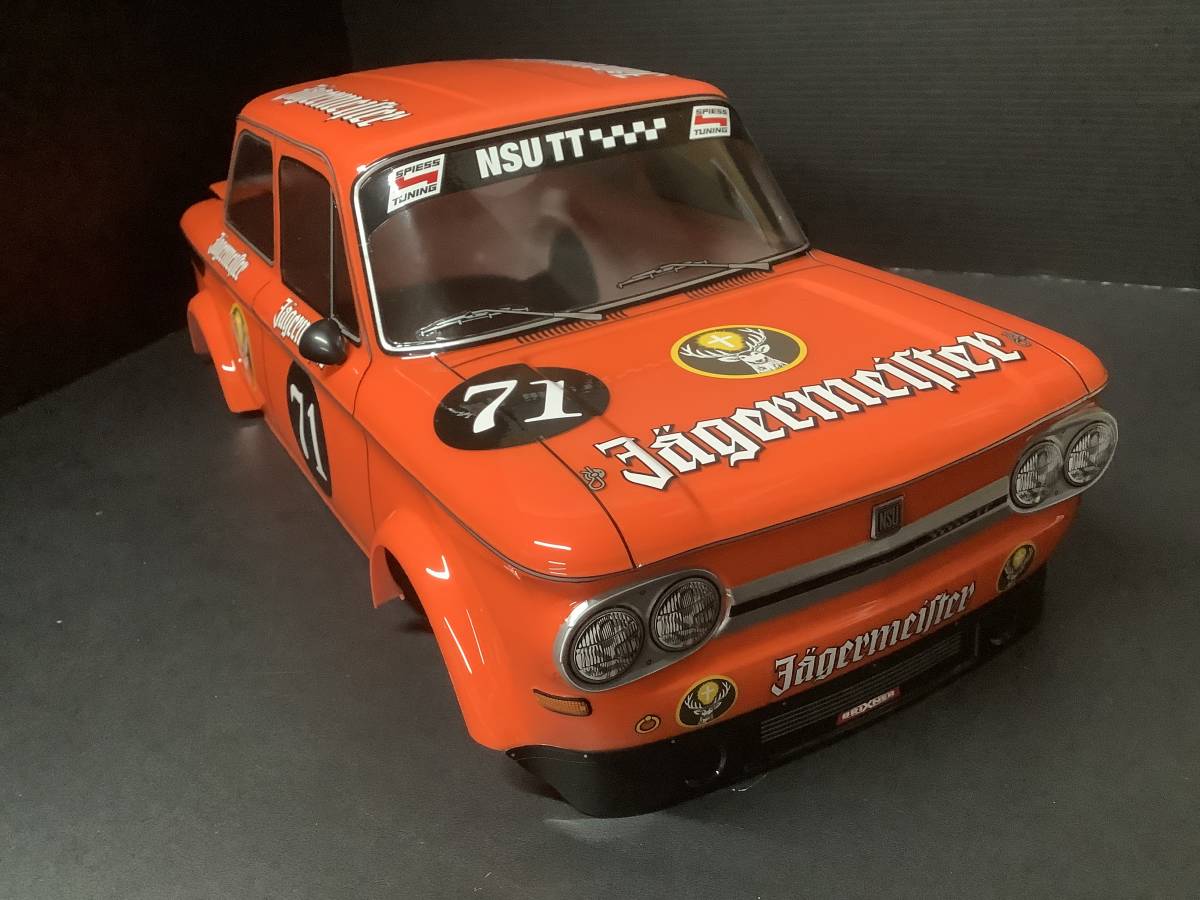 タミヤ NUS TT イーガーマイスター Mシャーシ用塗装済みボディ M05 06