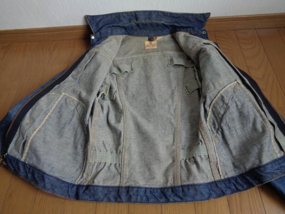 極上 美品 61年から63年 ビンテージ WRANGLER ラングラー 11MJZ 