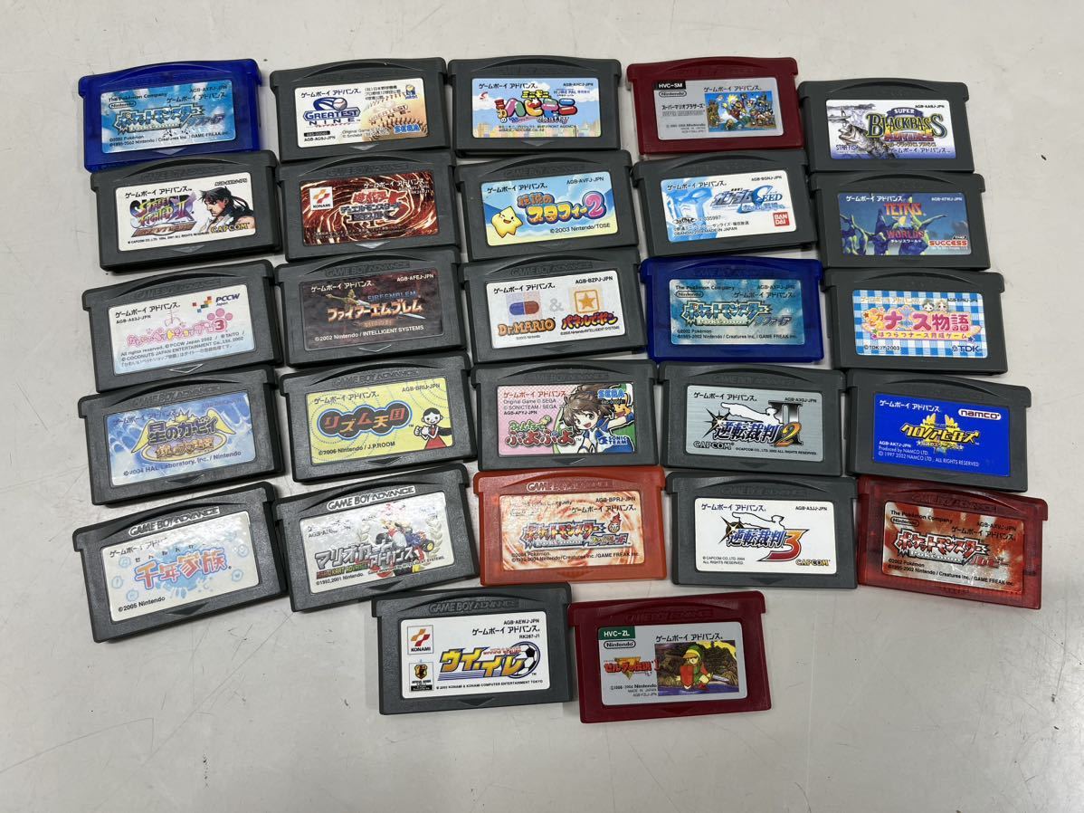 ゲームボーイアドバンスソフト GBA Nintendo 27点まとめ売り