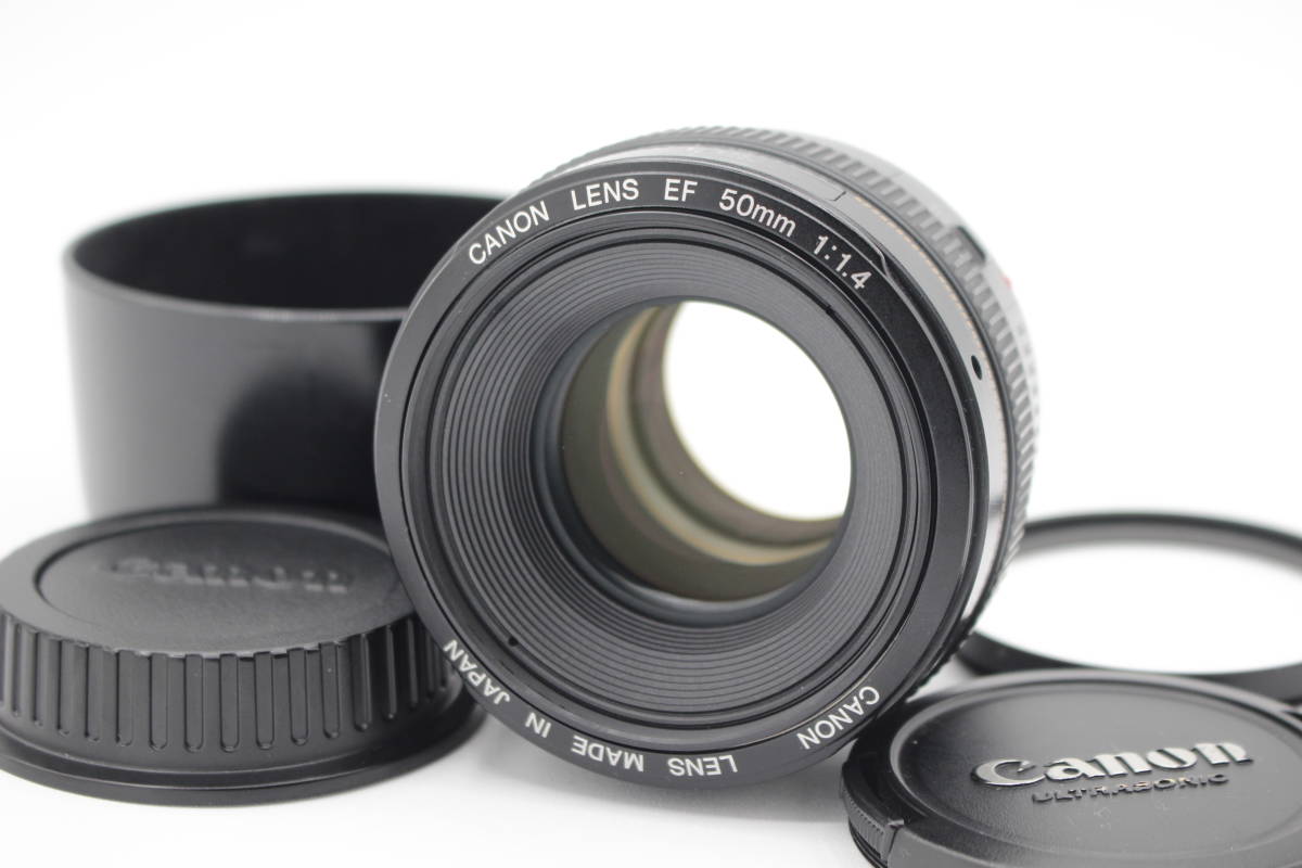 美品◆Canon キヤノン EF 50mm F1.4 USM◆‐04